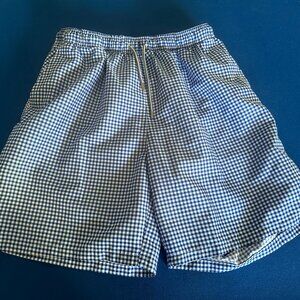 Handsome pre-loved Peter Millar men's swim trunks, great shape, XL!